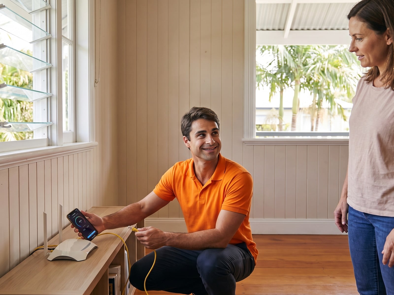 WiFi Not Working? Network Setup & WiFi Optimisation Brisbane | Geeks Brisbane 1 WiFi and NBN network setup in a Brisbane home